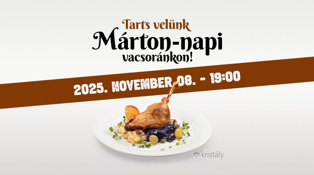 Márton-napi Libavacsora (Győr, Kristály Étterem)